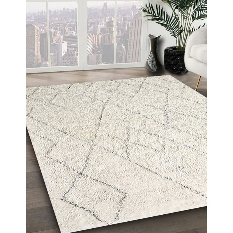 Moroccan Indoor Rug, Round 7'