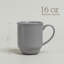 over&back Rimmed 16oz Semi-Matte Hand-Finished Stoneware Mugs, Set of 4-99312928