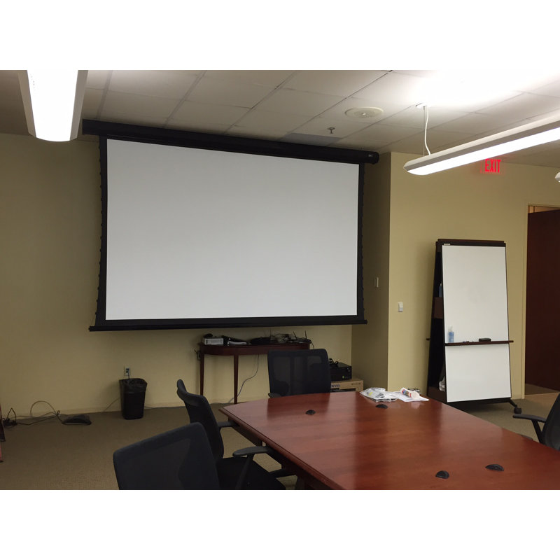 CineTension2 CineWhite 110" diagonal Electric Projection Screen, 110" Diagonal