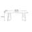 Deimira Metal Base Dining Table-973287064