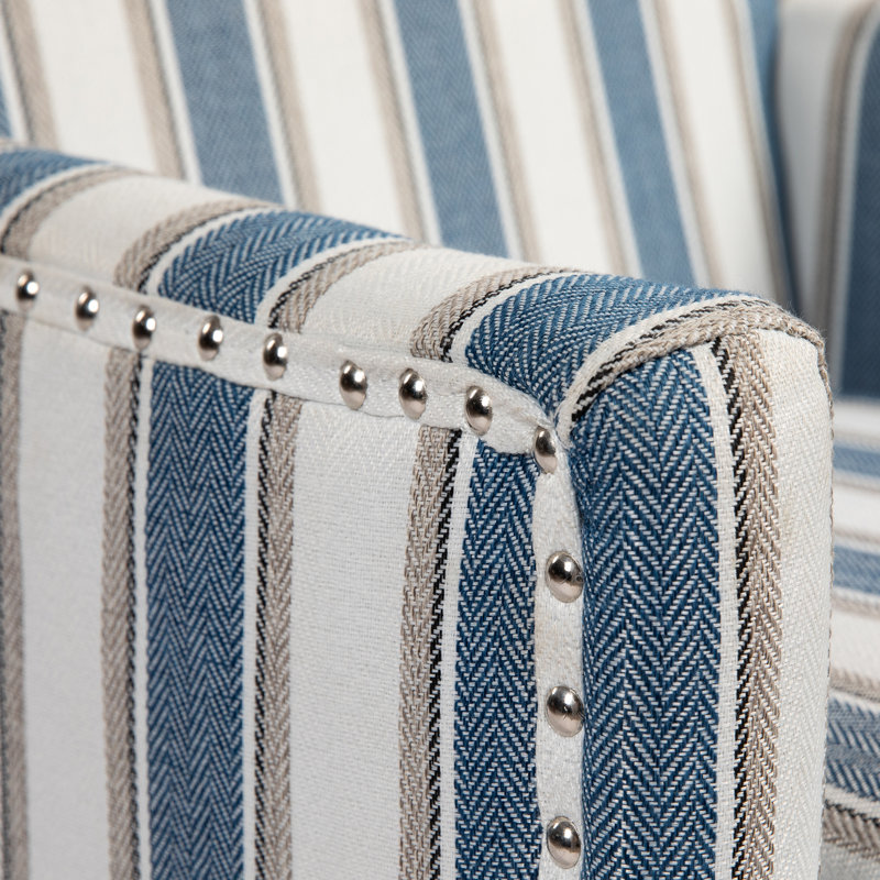 Chaise d'appoint Coastal, Bleu