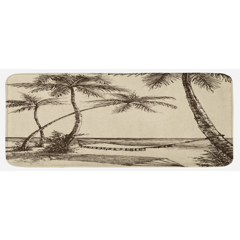 Tapis de cuisine tropical
