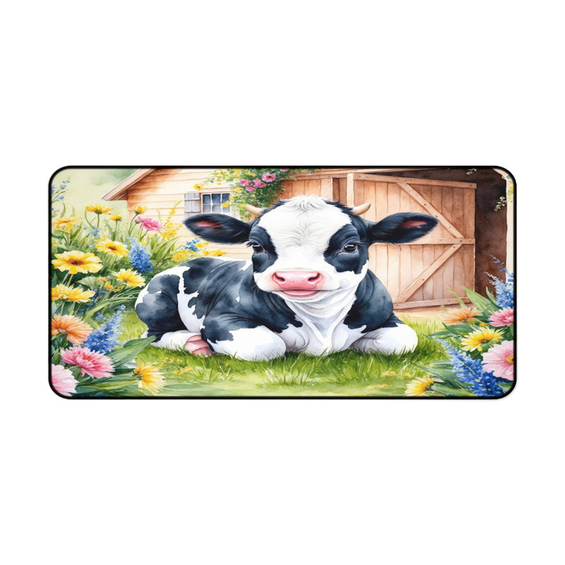 Polyester Desk Pad, 14.4x12.1