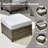 Harbin 5 - Person Patio Conversation Set with Cushions-1284466742