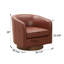 Leather Comfort Chair - No Assembly, Stable Structure Modern Fashionable Design-1405130589