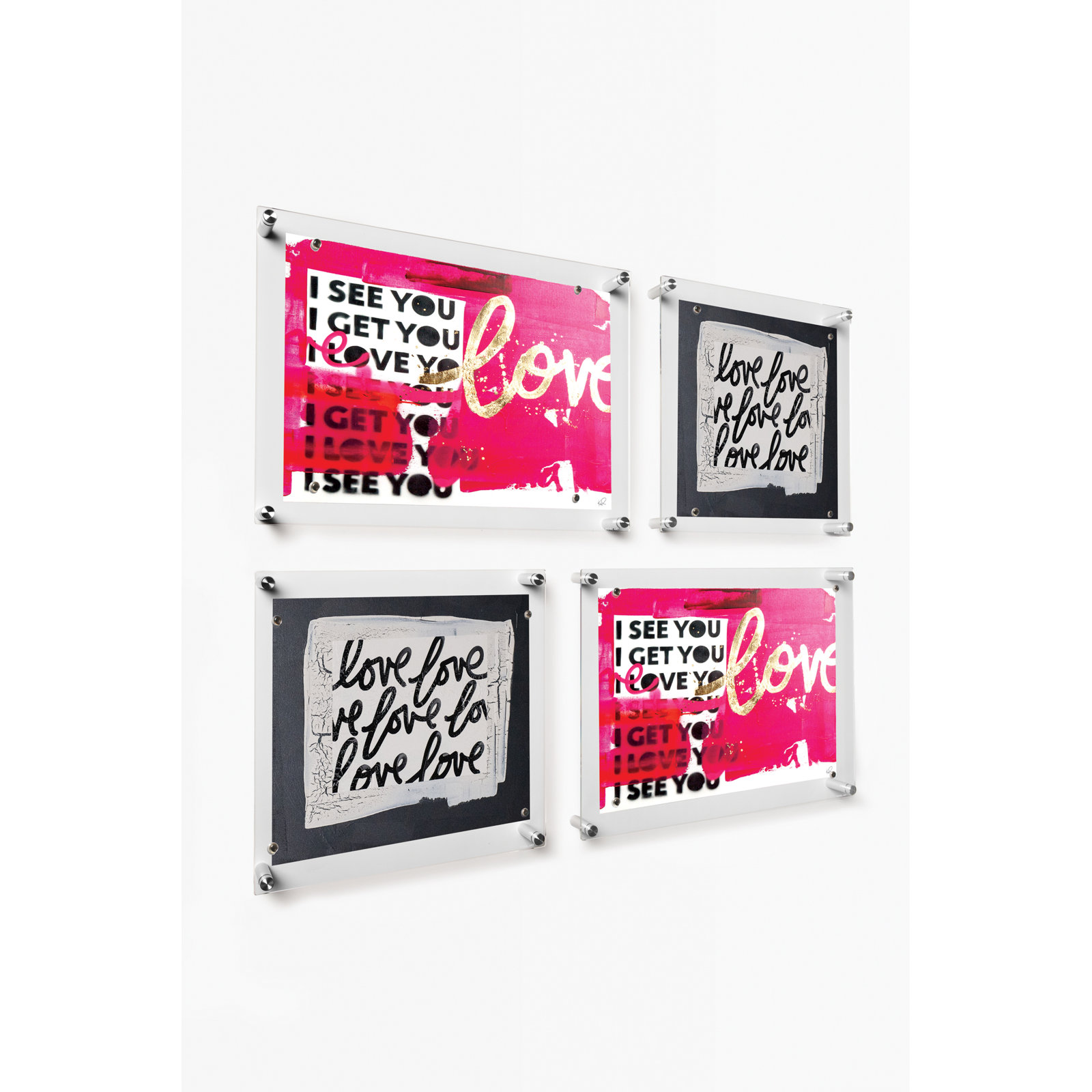 Pinwheel Mixed Picture Frame Set