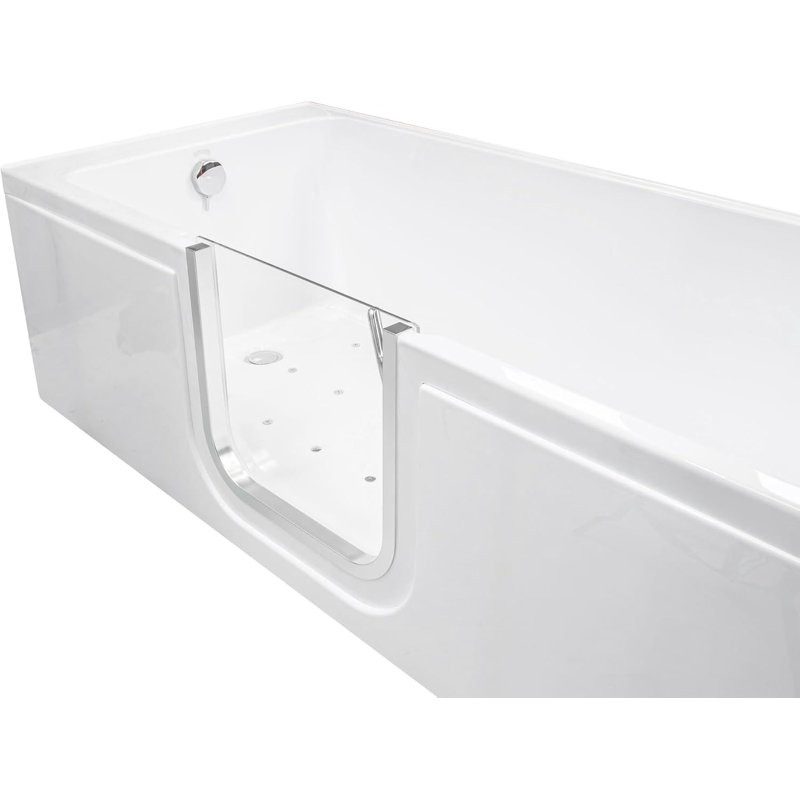 Ella Laydown 32x72 Air Massage Walk in Bathtub, Right