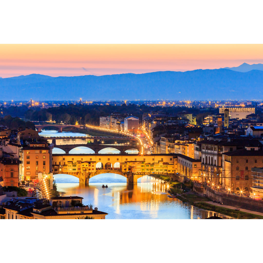 Florenz, Italien - Kunstdrucke auf Leinwand - Wrapped Canvas