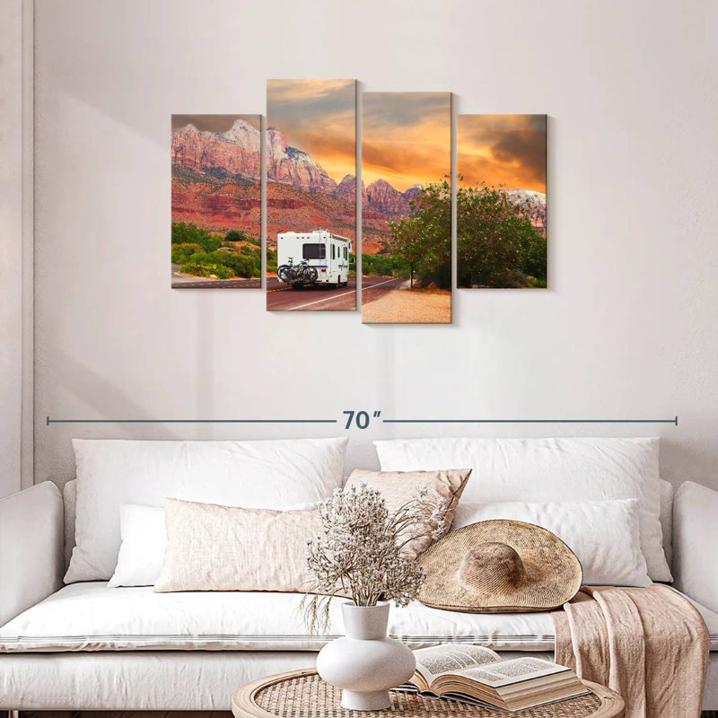 Highway To Canyon, 27" H x 43" W