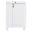 Meuble-lavabo de salle de bain avec lavabo, armoire de salle de bain avec tablette de rangement latérale ouverte-1178212169