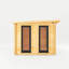 20ft x 10ft Studio Pent Log Cabin With Slatted Area With UPVC Windows & Doors (44mm)-105863301