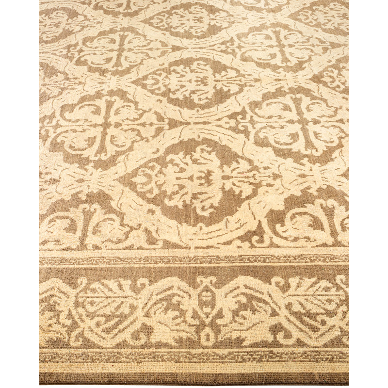 Keniah One-of-a-Kind 7' 10" X 9' 8" Hand Knotted Area Rug