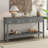 3-Drawer Console Table With 1 Shelf, Entrance Table-2081765929