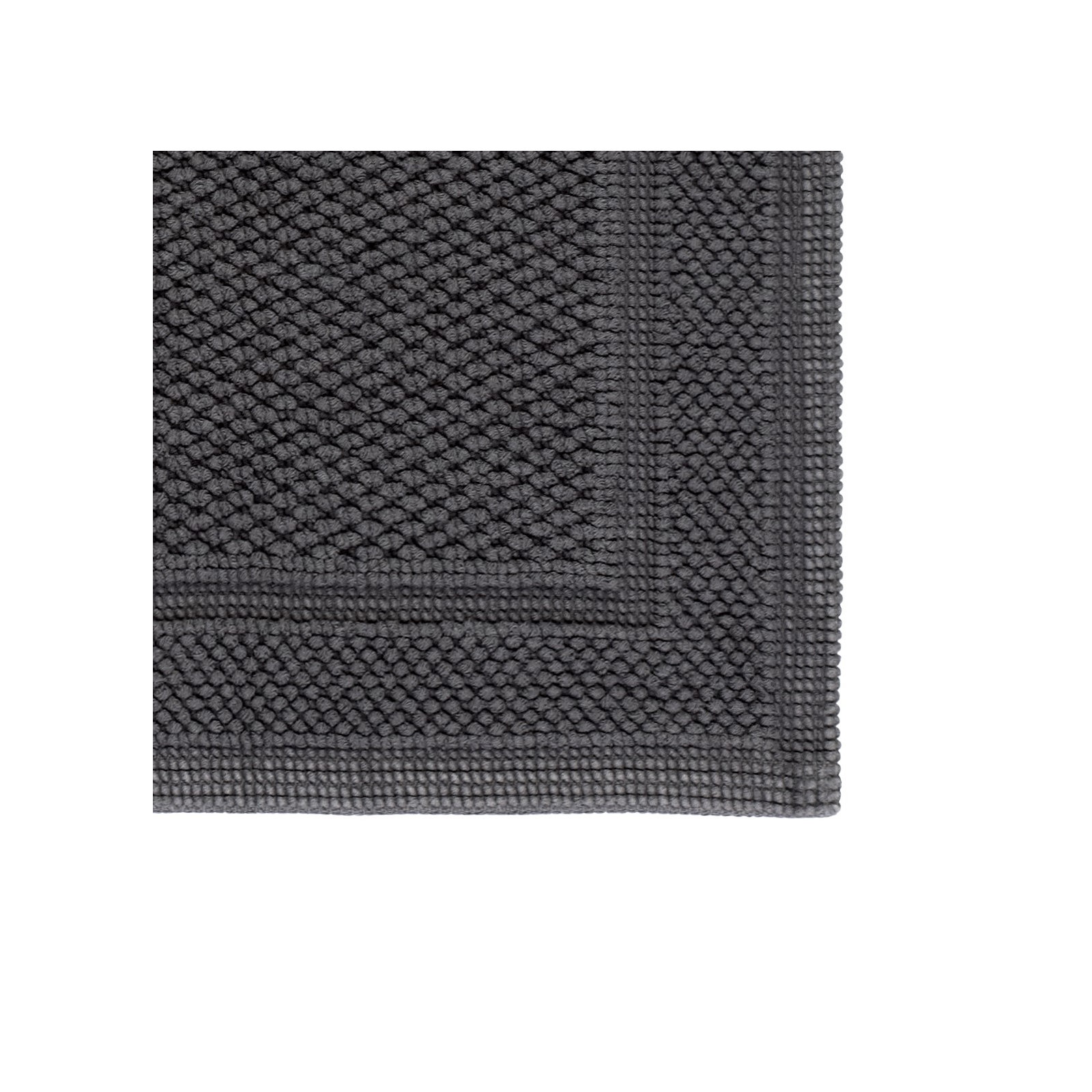 Tanglewood Cotton Non-Slip Bath Rug, Beluga