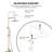 49"-65"H Wall Mounted 304 Stainless Steel Rust-free Outdoor Shower with Handheld Shower with 10-Inch Rainfall Shower Head-87940857
