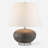 Saiyam Gray Stone Table Lamp
