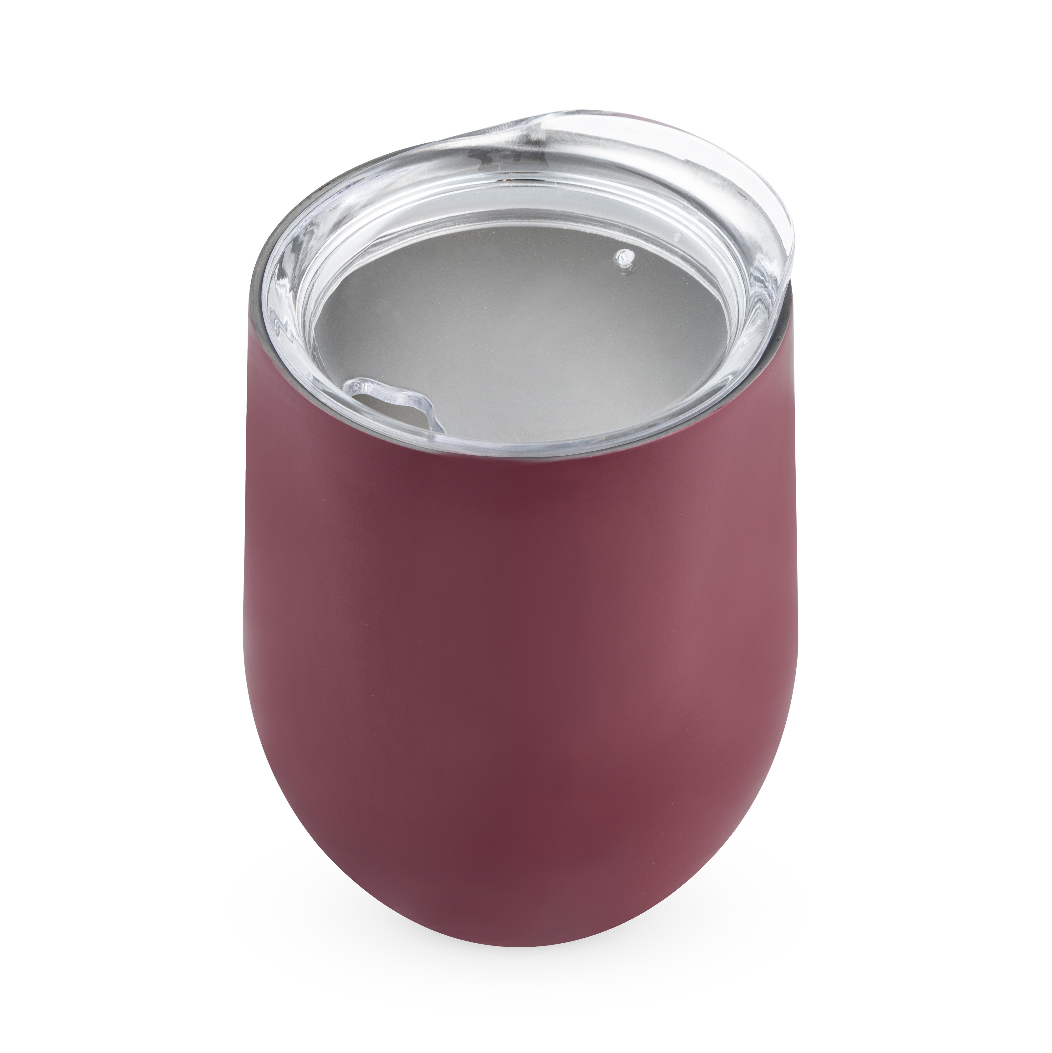 JoyJolt Vacuum Insulated Stemless Wine Tumbler with Lid - 12 oz