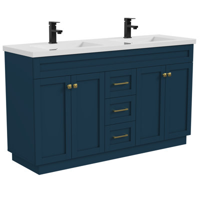 Modern 60inch Bathroom Sink,Resin