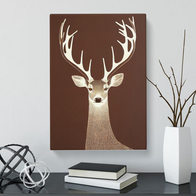 Deer - Wrapped Canvas
