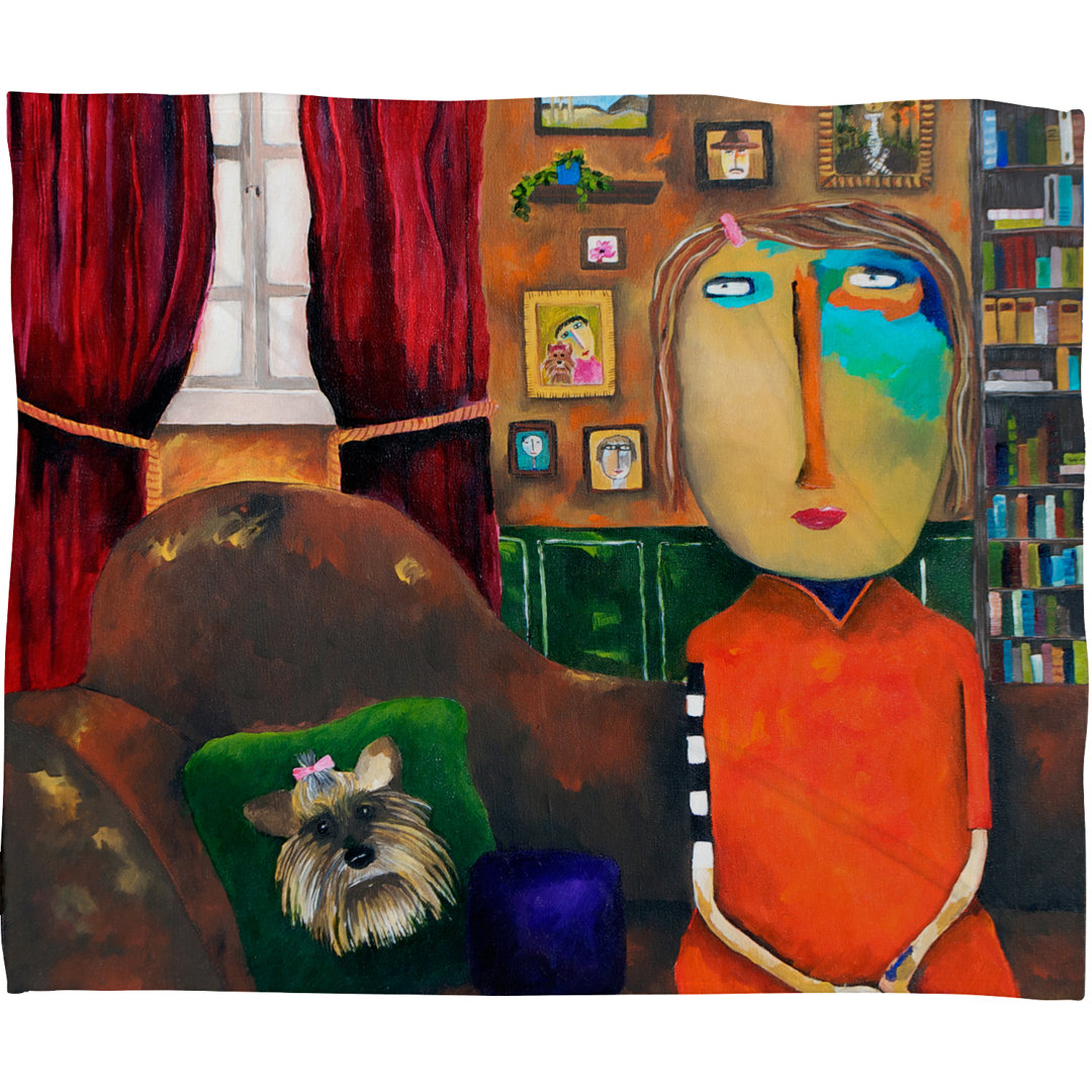 Robin Faye Gates Throw Blanket Deny Designs 