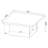 Coaster Home Furnishings Zetta 35" Square Coffee Table Living Room Furniture
