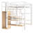 Loft Bed With Mutiple Storage-1181459054