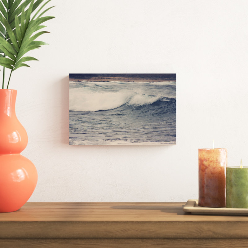 «Ocean Wave 1» par Sylvia Coomes, reproduction de photo sur toile, H 8 po x l 12 po