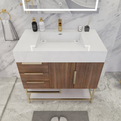 Ensemble de meuble-lavabo simple 36 po Sevara