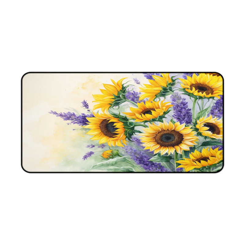 Polyester Desk Pad, 14.4x12.1