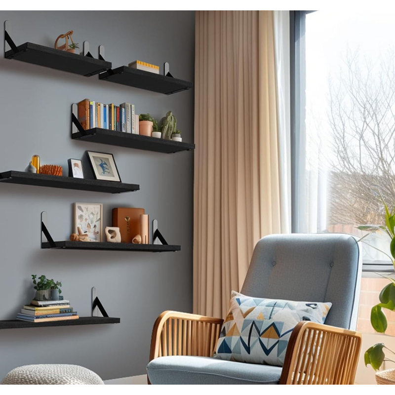Floating Shelf, Black