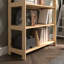 Bibliothèque à 5 tablettes - Non-assemblé