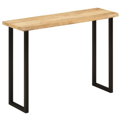 Adalis 105cm Solid Wood Top Console Table