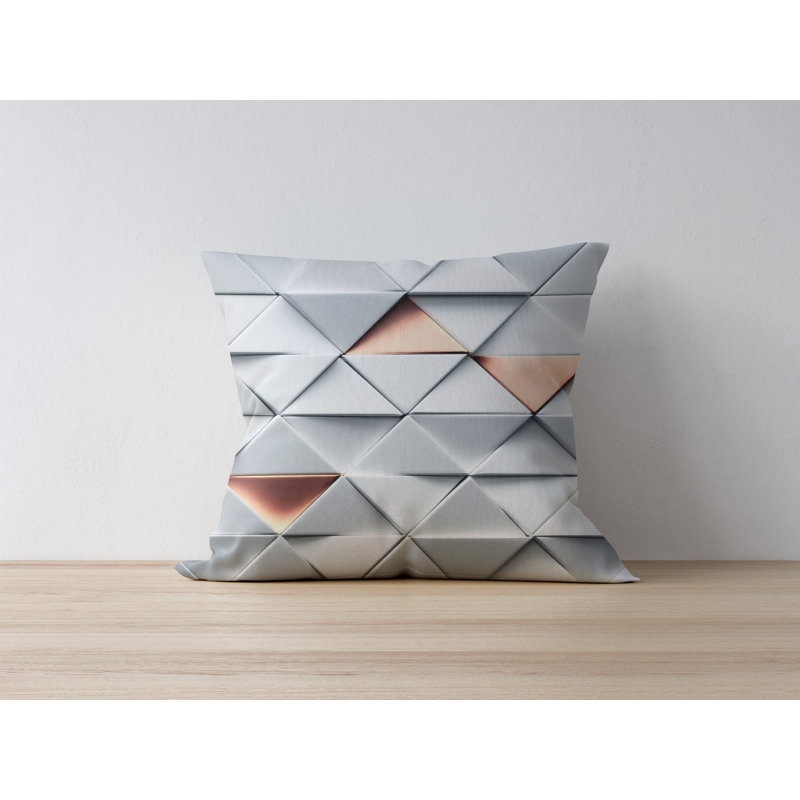 Housse de coussin en coton / polyester Entela