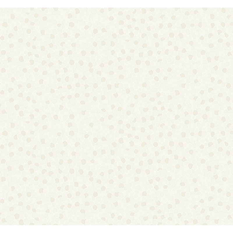 Papier peint non tissé Seabrook Designs, Crème, crème