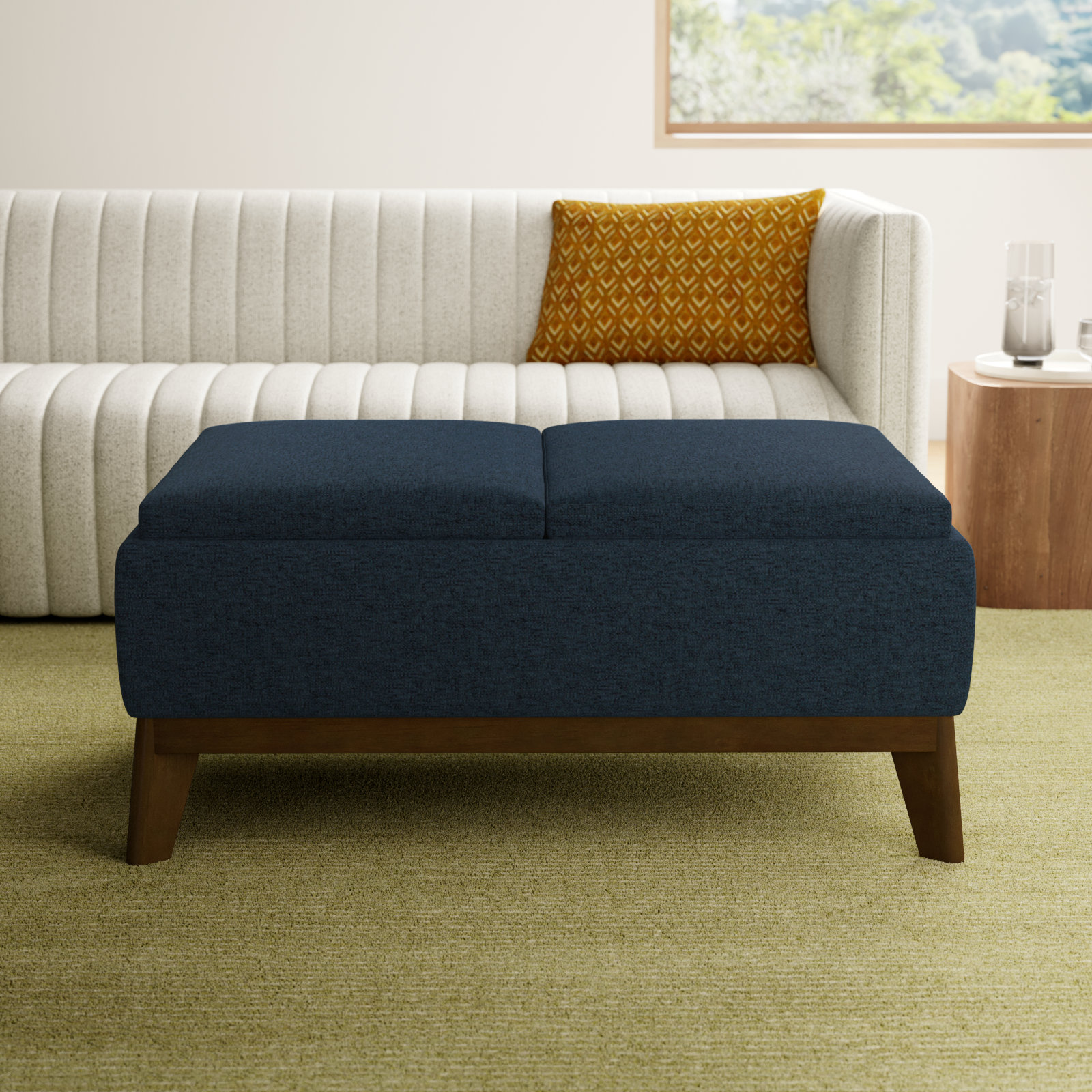AllModern Rudi Storage Ottoman - Thumbnail 2