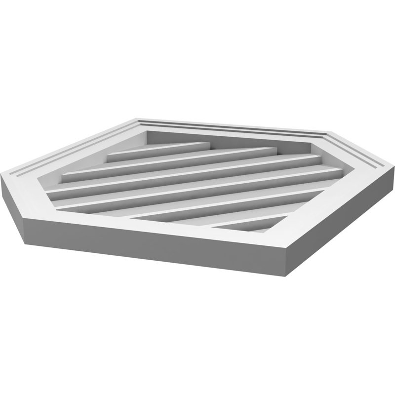 Pente verticale verticale en uréthane 9 pi, H 24 po x l 22 po x P 1,5 po