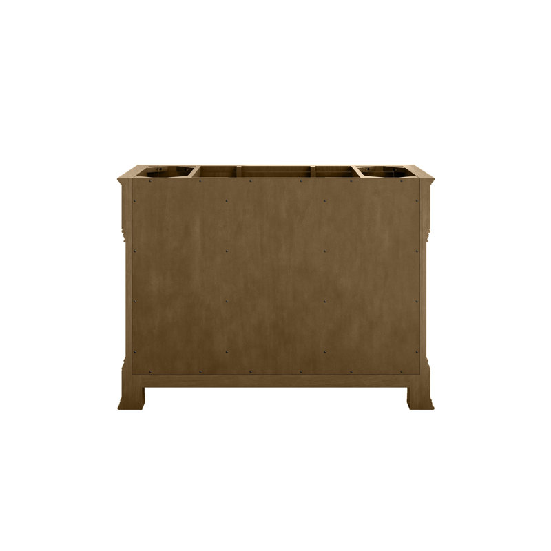 Brookfield 47.75'' W Single Bathroom Vanity Base, Honey Oak