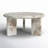 Bryce Marble Top Single Coffee Table-545186034