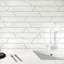 Carreau en porcelaine pour mur et plancher à motif de chevrons 3,14 "x 15,75" Supreme Tile Elegance-65619293