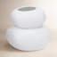Vase Eladio Pebbles - blanc