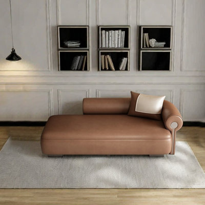 Éponge légère de luxe et fauteuil inclinable en bois massif