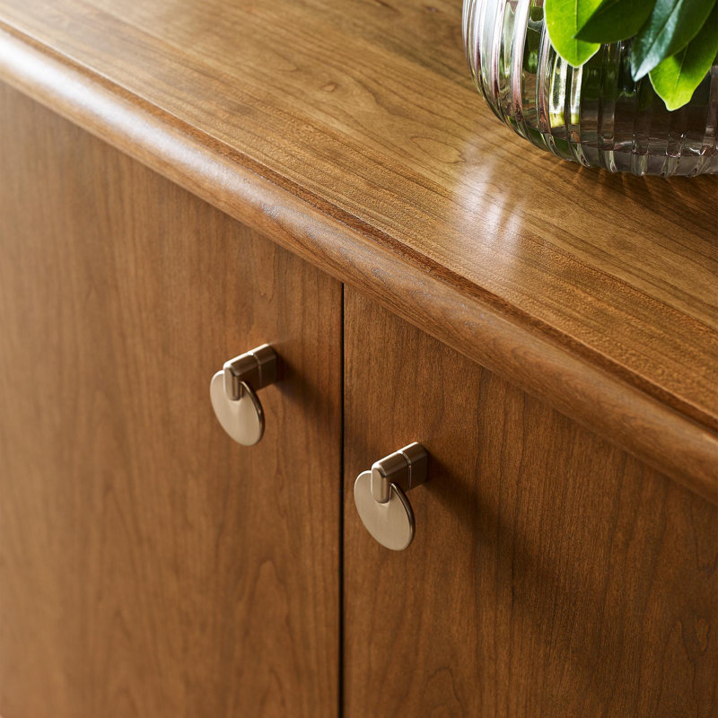 Martine 79.5'' W Solid Wood Sideboard
