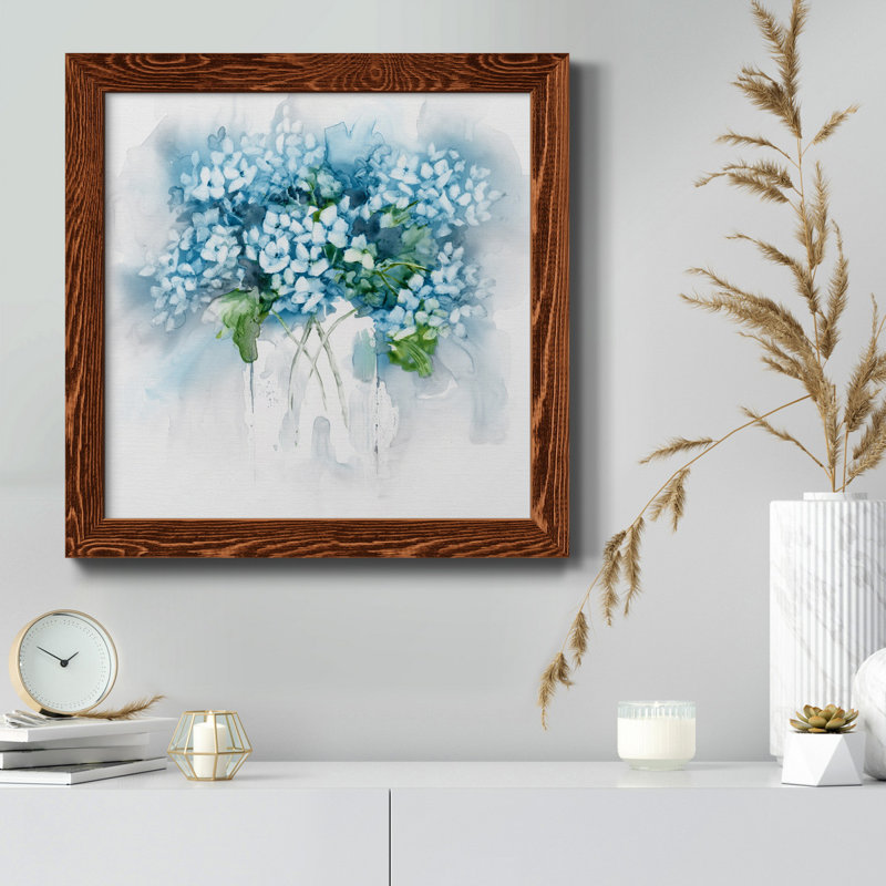 Topaz Cloudscape - peinture sur toile encadrée, H 20 po x l 20 po x P 1,5 po, Érable encadré