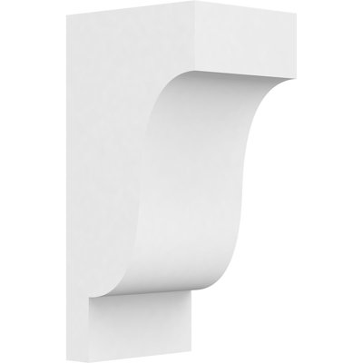 3"W x 4"D x 8"H Standard Newport Architectural Grade PVC Corbel