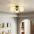 Bellanova 16.5" W 3-Light Modern Glass Globe Semi Flush Mount-1181795748