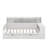 Wooden Full Size Daybed With Storage Shelves, Multi-Functional Bed With 2 Storage Drawers And Study Desk-114404364