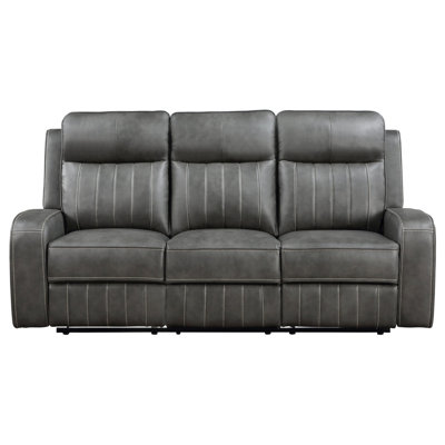 Forrest Grey Motion Reclining Sofa