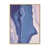 Toile avec cadre flottant brun