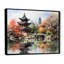 «China Art Pagoda Serenity - China Art», reproduction d'art sur toile encadrée-1682194436-1682194494