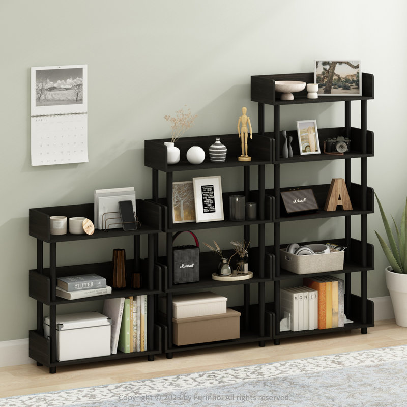 Présentoir Ballarat, H 29,6 po x l 23,62 po x P 9,21 po, Bois de pin ambré